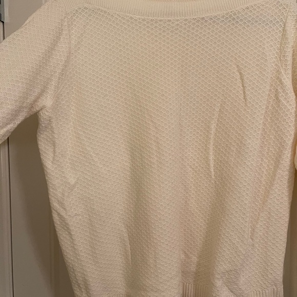 LOFT White Sweater - Picture 2 of 3